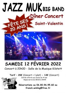 Affiche Concert St Valentin 2022